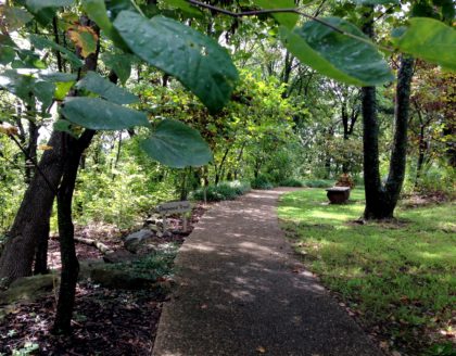 Memorial Garden path 3